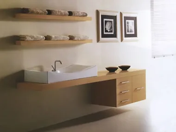 MARIPOSA 19 - Wall-mounted vanity unit with drawers by LASA IDEA - view 2